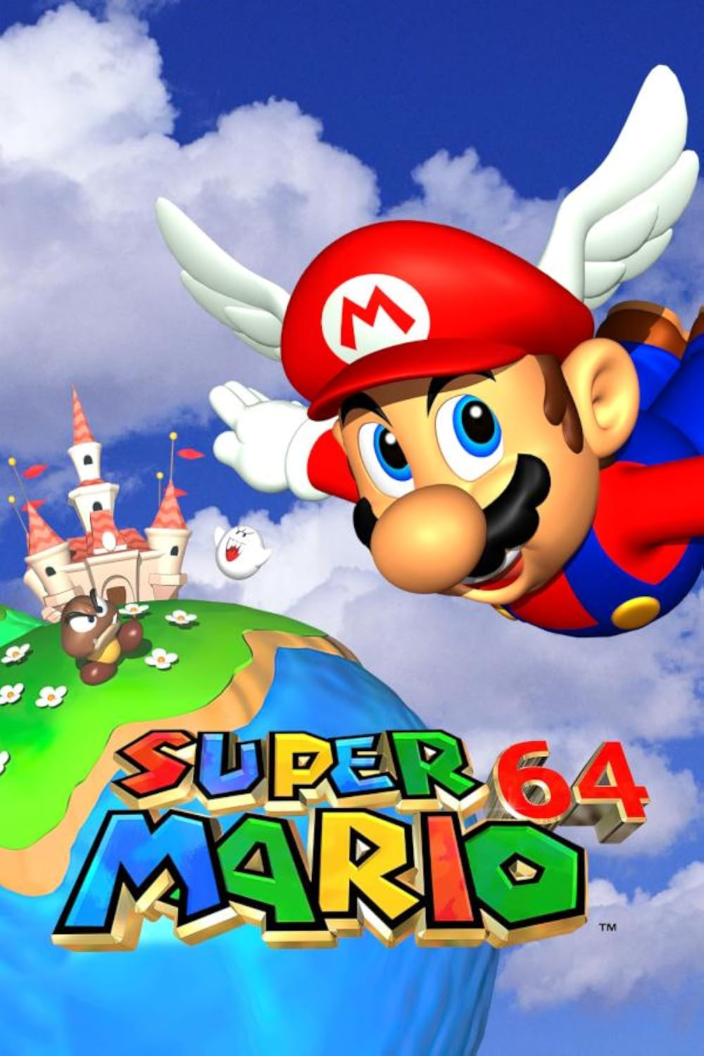 Super Mario 64 cover art